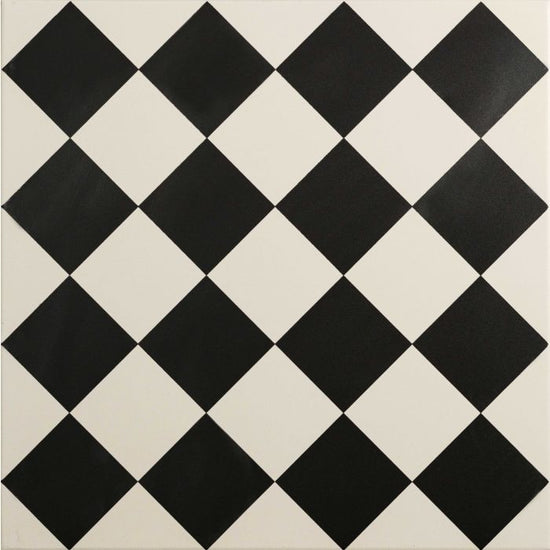 Harlequin Small Black on Chalk