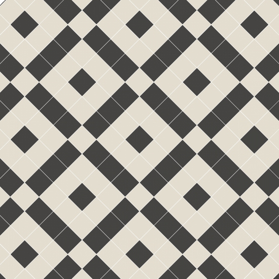 Exeter - Black & Dover White