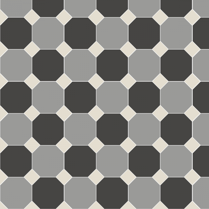 Pomeroy - Black, Dover White & Grey