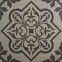 Pentillie Dark Grey on Grey