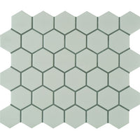 Porcelain Hexagon White