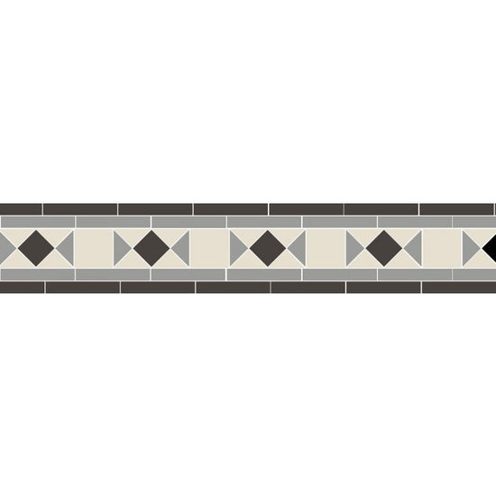 Conrad - Black, Dover White & Grey