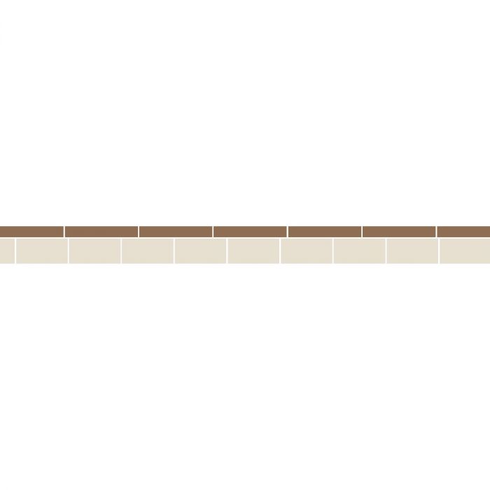 Simple Border 5 - Dover White & Regency Bath